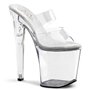 Xtreme Platform Clear 8" Heel