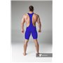 MASKULO - Wrestling Singlet Codpiece Thigh Pads Royal Blue