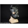 Mr-S K9 Leather Hood: Full Black