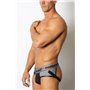 Moto X Zipper Jockstrap Grey