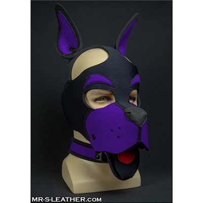 Neo WOOF! Head Harness Purple