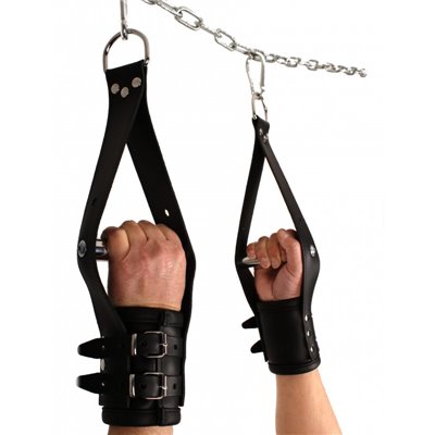 Deluxe Leather suspension handcuff - Hands/Feet
