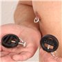 Round Nipple clamps - 2 pieces