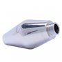 Shower Shot Enema Nozzle - Wide Plug - Aluminium