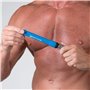 Super Flexible Sport Fucker Locker Room Hose Blue- Silicone 15 cm / 6 inch