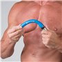 Super Flexible Sport Fucker Locker Room Hose Blue- Silicone 15 cm / 6 inch