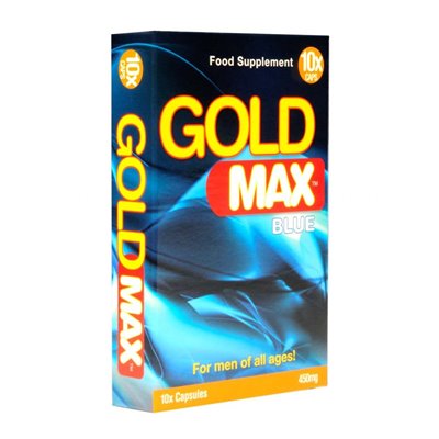 GOLD MAX BLUE 10 CAPS