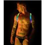 BREEDWELL X-Small Glow Shoulder Harness (Rainbow)